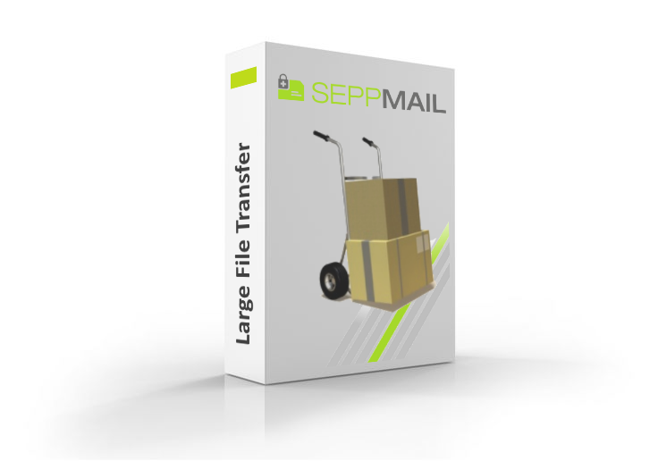 SEPPmail Produkt Large File Transfer